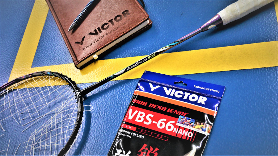 VICTOR VBS 66 Nano Badminton String Set 