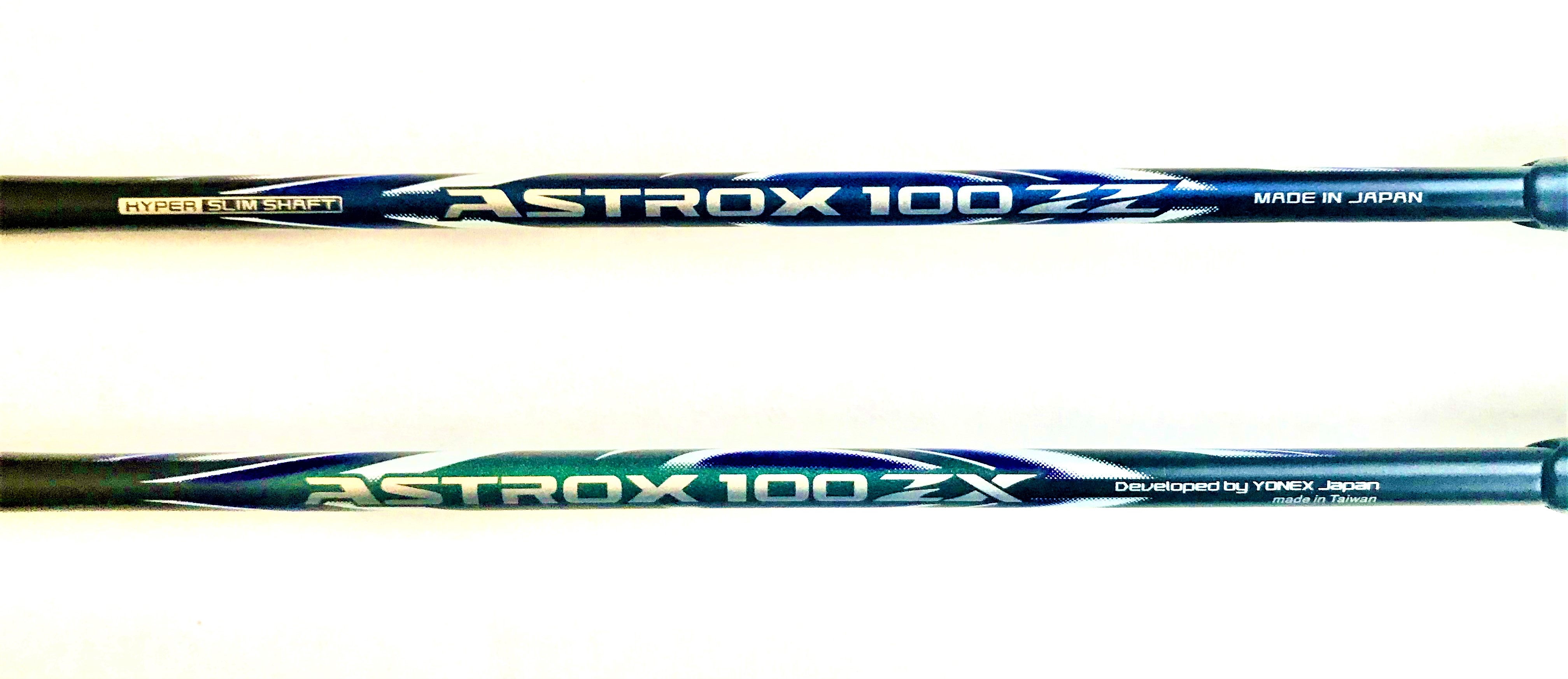 YONEX ASTROX 100 ZZ vs ASTROX 100 ZX - Badlab - EN
